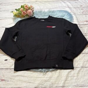 New Era Black Points Bet Crewneck Men's Sweater sz M